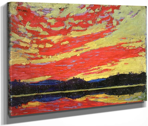 Sunset By Tom Thomson(Canadian, 1877 1917)