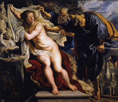 Susanna And The Elders 2 By Peter Paul Rubens By Peter Paul Rubens