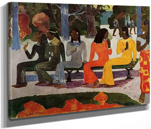 Ta Matete  By Paul Gauguin  By Paul Gauguin