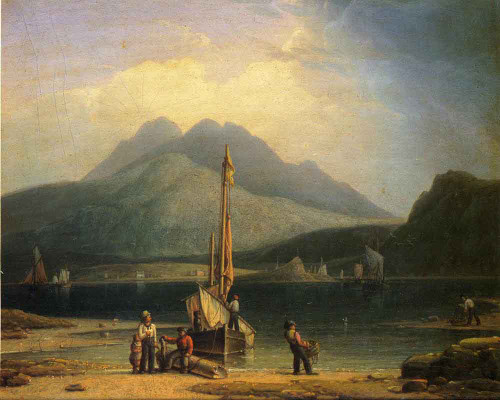 Taking Down The Sails By Robert Salmon