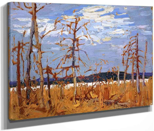 Tamarack Swamp By Tom Thomson(Canadian, 1877 1917)