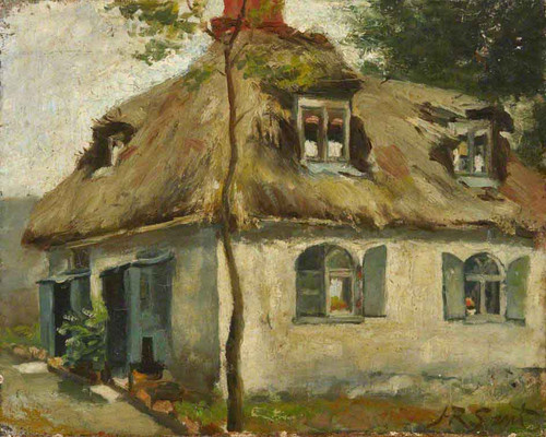 Thatched Cottage, St Mary's Terrace By James Sant, R.A.
