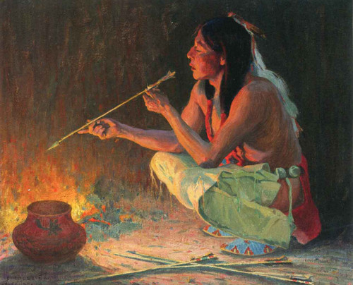 The Arrow Maker By E. Irving Couse