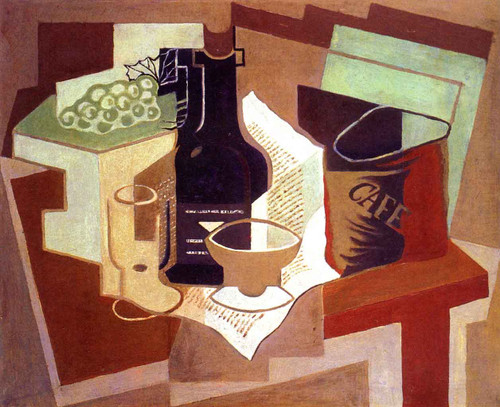 The Bag Of Coffee By Juan Gris