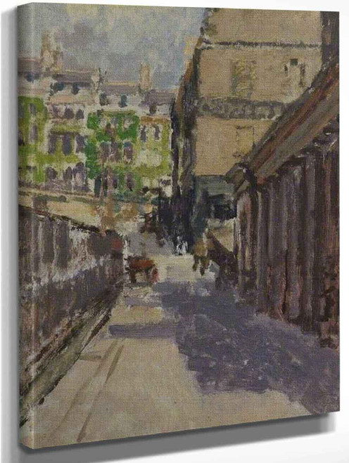 Belmount And Back Of Assembly Rooms By Walter Richard Sickert By Walter Richard Sickert