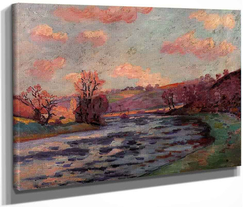 The Banks Of The Creuse River By Armand Guillaumin
