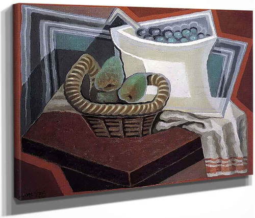 The Basket Of Pears By Juan Gris