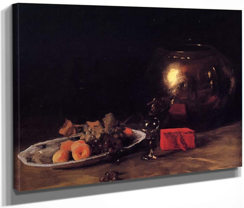 The Big Brass Bowl By William Merritt Chase By William Merritt Chase