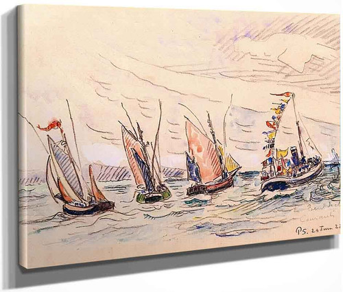 The Blessing Of The Currents By Paul Signac