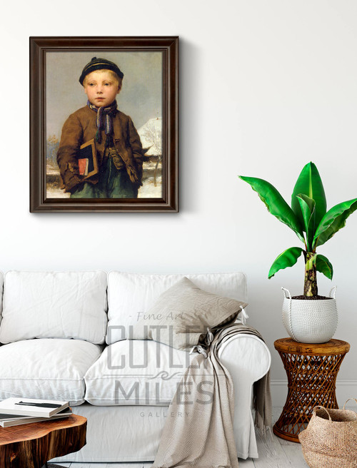 Berner Boy By Albert Anker