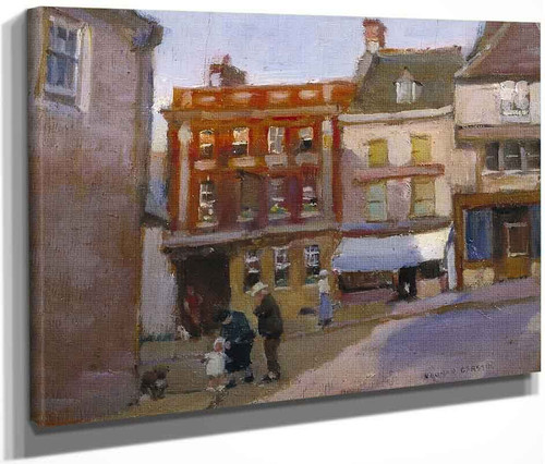 The Bull Hotel, Burford By Norman Garstin