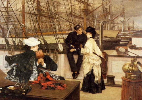 The Captain And The Mate By James Tissot