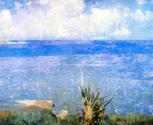 The Caribbean By Emil Carlsen By Emil Carlsen