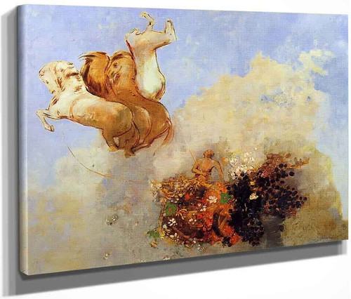 The Chariot Of Apollo1 By Odilon Redon By Odilon Redon