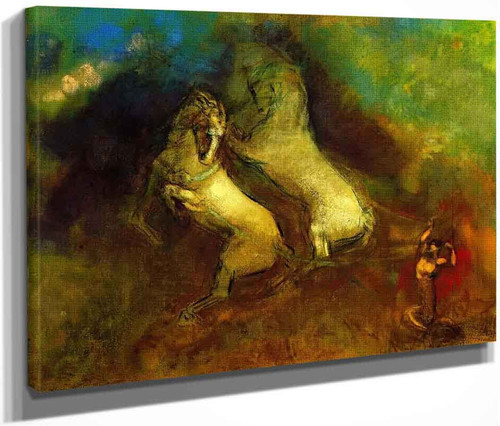 The Chariot Of Apollo3 By Odilon Redon By Odilon Redon