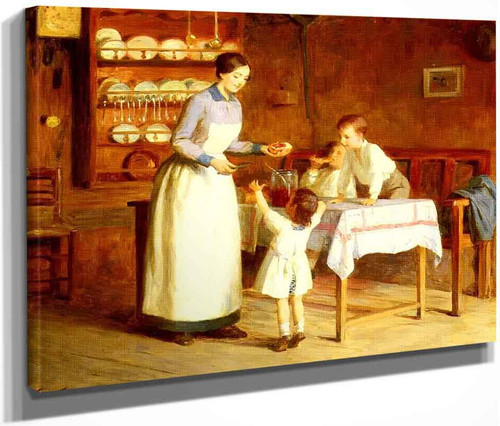 The Children's Taste By Victor Gabriel Gilbert By Victor Gabriel Gilbert