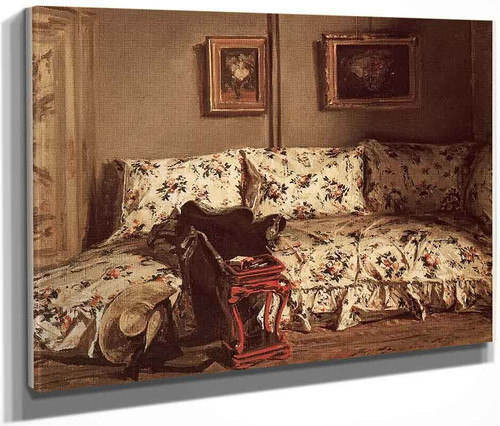 The Chintz Couch By Jacques Emile Blanche By Jacques Emile Blanche