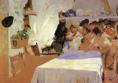 The Christening By Joaquin Sorolla Y Bastida