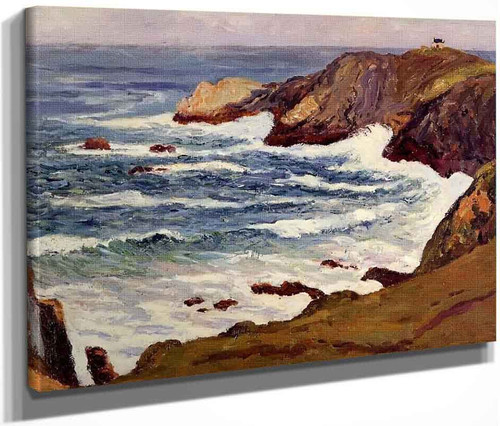 The Cove At Cape Suzon By Maxime Maufra By Maxime Maufra