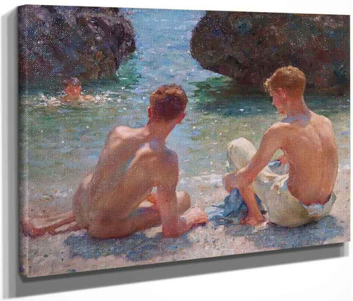 The Critics By Henry Scott Tuke