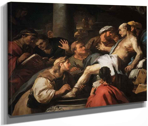 The Death Of Seneca By Luca Giordano, Aka Luca Fa Presto By Luca Giordano