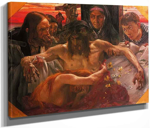 The Deposition 2 By Lovis Corinth By Lovis Corinth