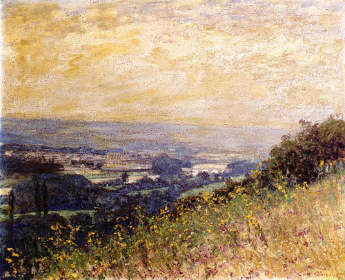 The Distant Town By Guy Orlando Rose