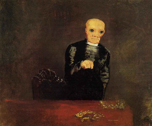 The Distributer Of Crowns By Odilon Redon By Odilon Redon