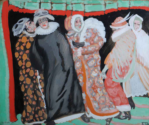 The End Of The Season By Boris Grigoriev