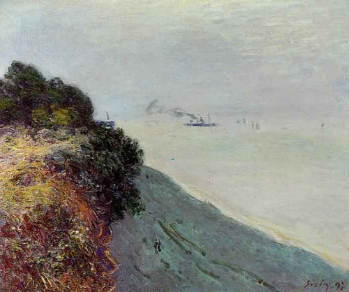 The English Coast, Penarth By Alfred Sisley
