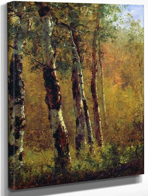 Birch Trees By Thomas Worthington Whittredge