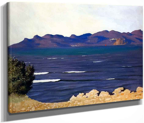 The Esterel And The Bay Of Cannes By Felix Vallotton