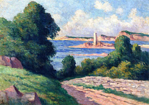 The Estuary Of The Trieux By Maxime Maufra By Maxime Maufra