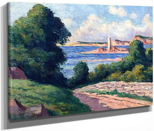 The Estuary Of The Trieux By Maxime Maufra By Maxime Maufra