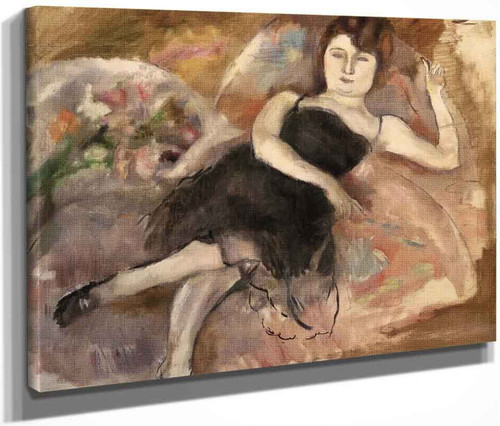 The Evening Dress By Jules Pascin By Jules Pascin