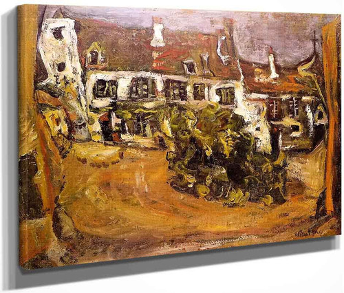 The Farm, Ile De France By Chaim Soutine