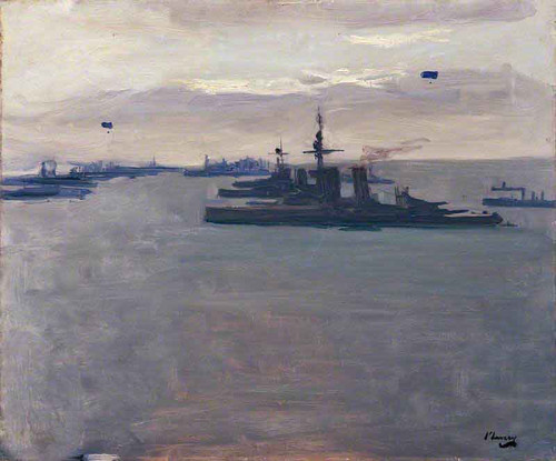 The Firth Of Forth Wind By Sir John Lavery, R.A. By Sir John Lavery, R.A.