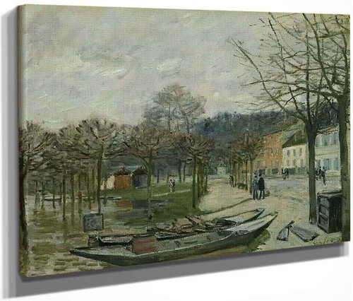 The Flood At Port Marly 1 By Alfred Sisley