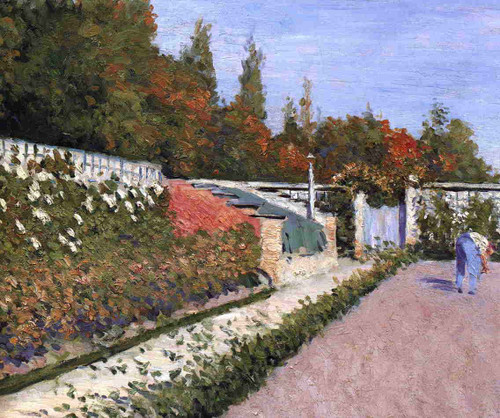 The Gardener By Gustave Caillebotte By Gustave Caillebotte