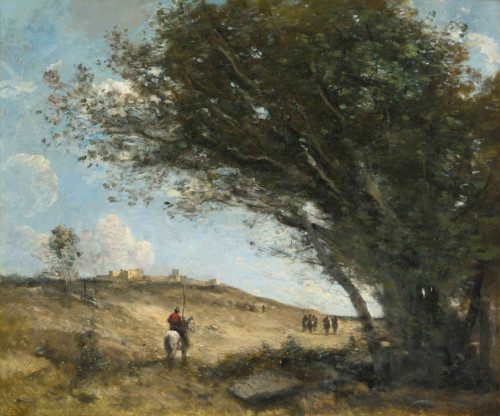 The Gauls By Jean Baptiste Camille Corot By Jean Baptiste Camille Corot