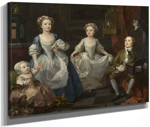 The Graham Children By William Hogarth