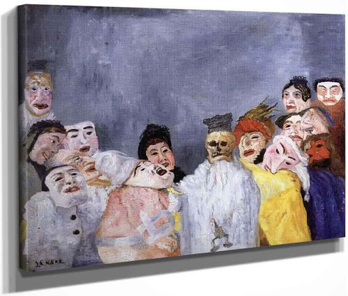 The Great Judge By James Ensor By James Ensor
