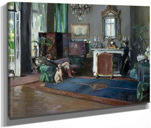 The Greyhound By Sir John Lavery, R.A. By Sir John Lavery, R.A.