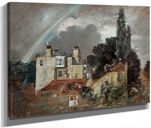 The Grove, Or The Admiral's House, Hampstead By John Constable By John Constable