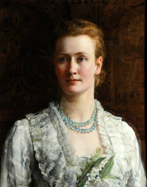 Blanche Parish, Lady Shuttleworth By John Maler Collier