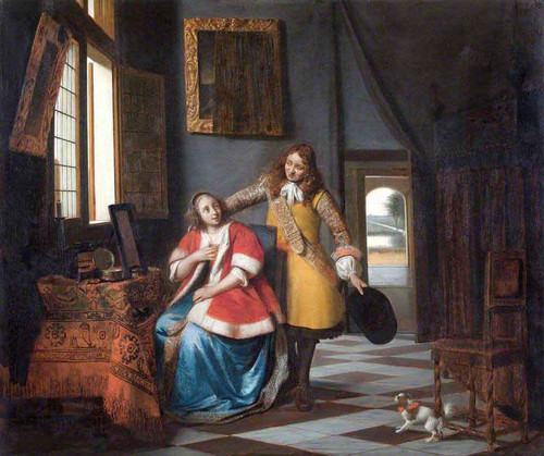 The Intruder By Pieter De Hooch