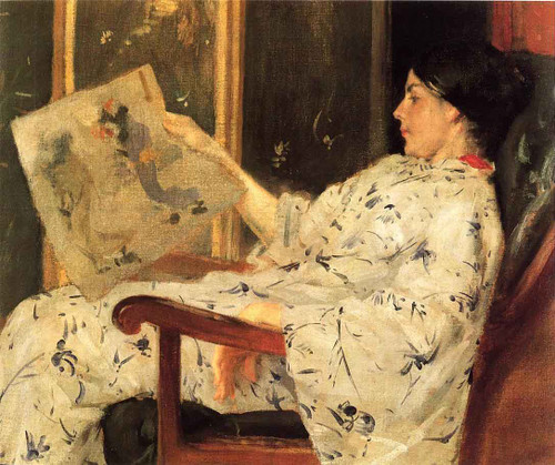 The Japanese Print By William Merritt Chase By William Merritt Chase