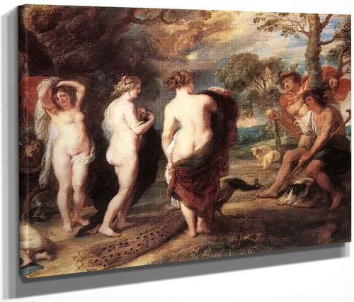 The Judgment Of Paris By Peter Paul Rubens By Peter Paul Rubens