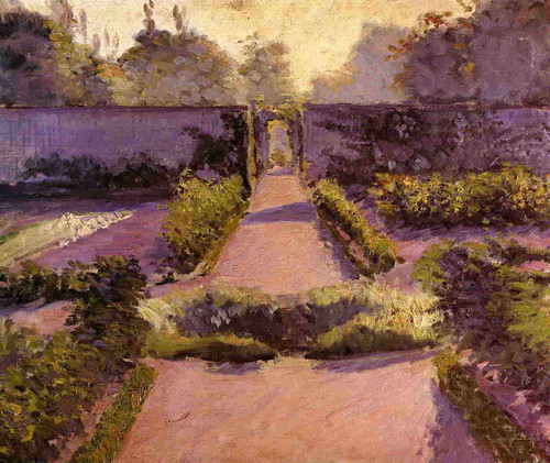 The Kitchen Garden, Yerres 2 By Gustave Caillebotte By Gustave Caillebotte
