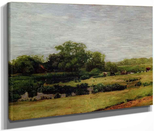 The Meadows, Gloucester By Thomas Eakins By Thomas Eakins